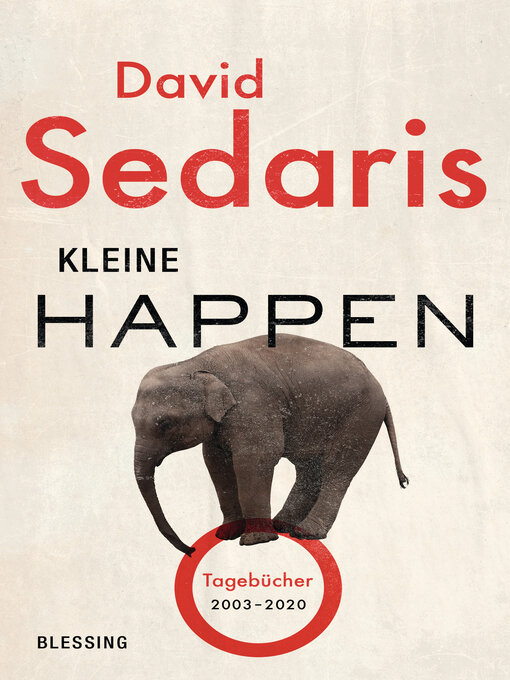 Title details for Kleine Happen by David Sedaris - Wait list